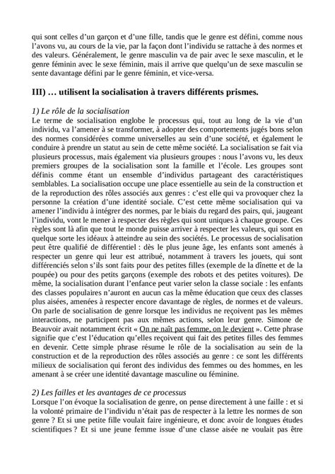 exemple d'intro dissertation ses