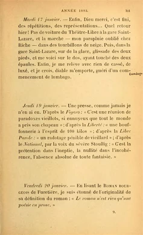 exemple de texte écrit en prose