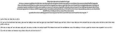 exemple de texte écrit par un dyslexique