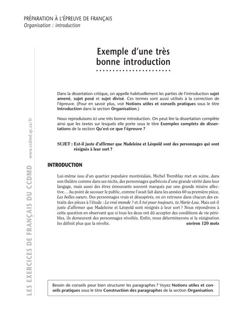 exemple introduction dissertation