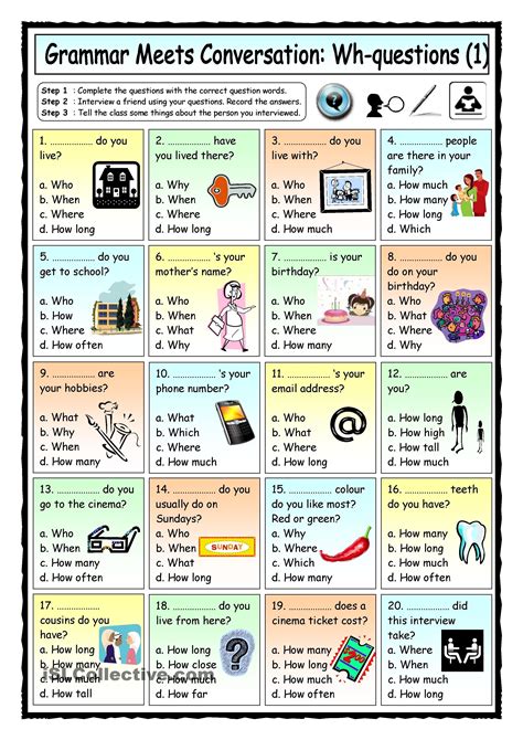 exercise conversation english
