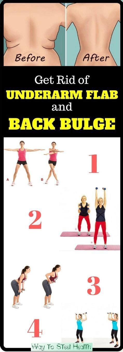 exercises for underarm flab and back bulge