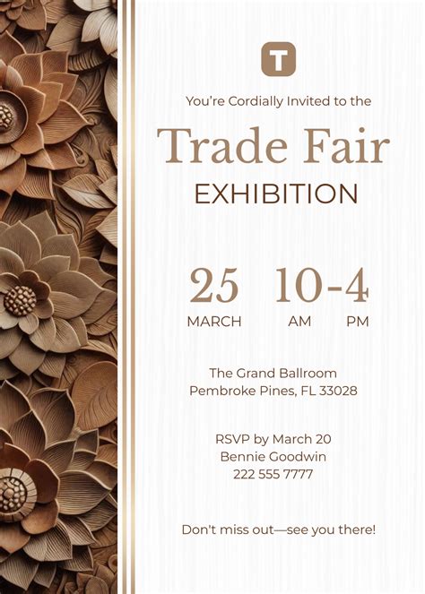 Contoh surat undangan pameran