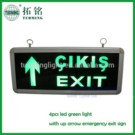 exit sign light hs code