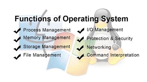explain functions of operating system with examples