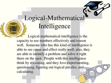 explain logical mathematical intelligence