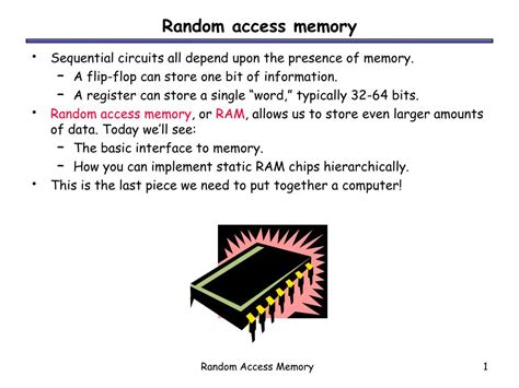 explain random access memory in computer