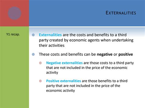 explain the concept of externalities and provide examples of positive and negative externalities