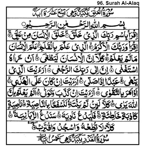 explanation of surah al alaq