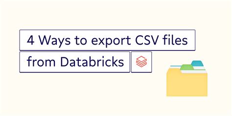 export csv databricks