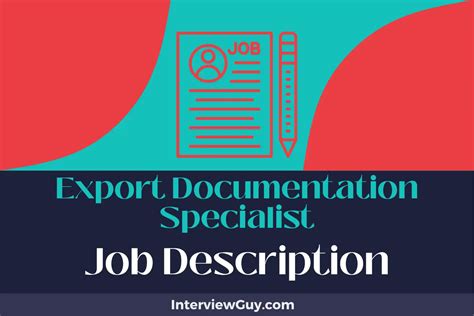 export documentation officer job description