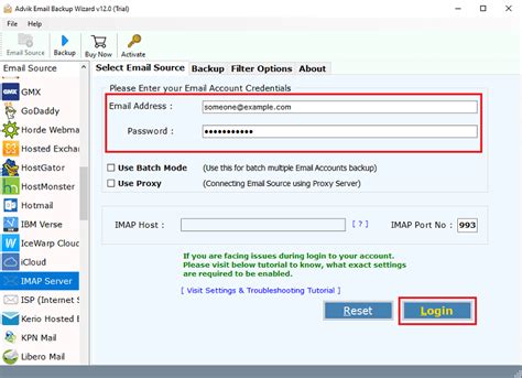 export email addresses from cpanel