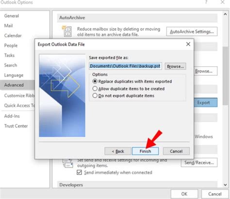 export emails from outlook webmail