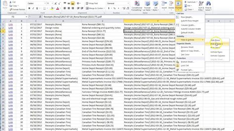 export excel to list