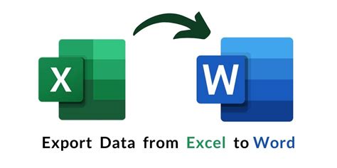 export excel to word