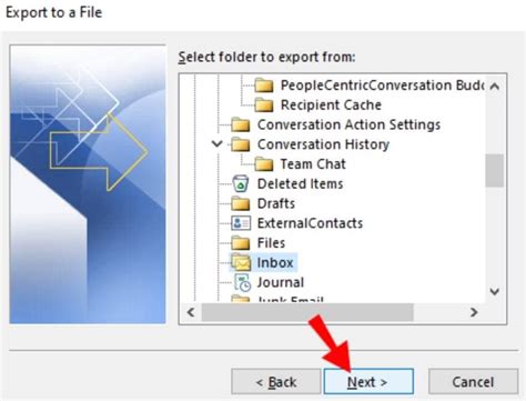 export inbox from outlook web app