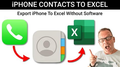 export iphone contacts to excel