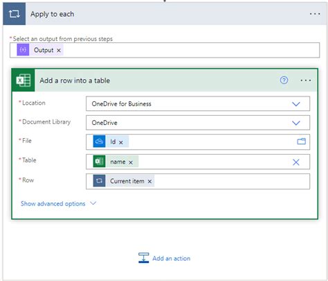 export multiple sharepoint list to excel power automate