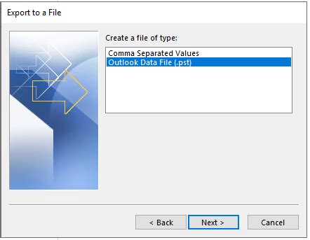 export outlook shared mailbox to excel