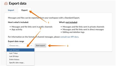 export slack messages to excel