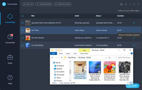 export song list from spotify