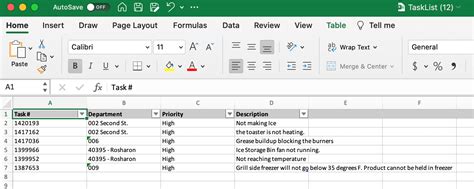 export task list to excel