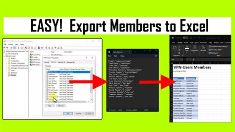 export users from ad group powershell