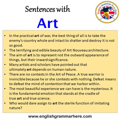 expression in art sample sentence