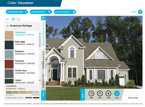exterior paint color visualizer app