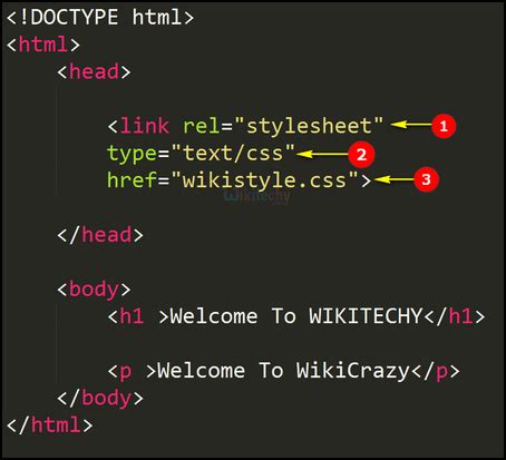 external css example