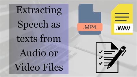 extract text from voice