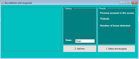 face recognition c# source code