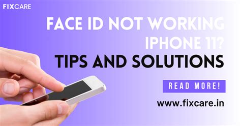 face recognition does not work on iphone 11