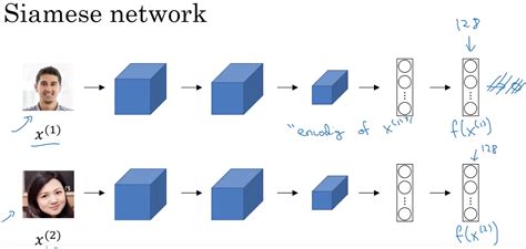 face recognition using cnn and siamese network