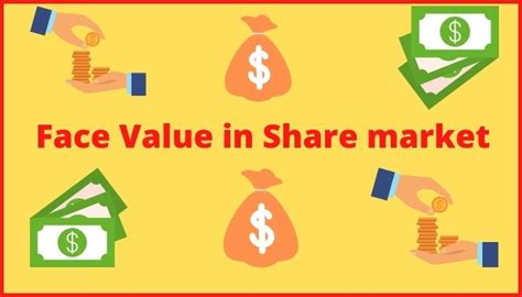 face value example in share market