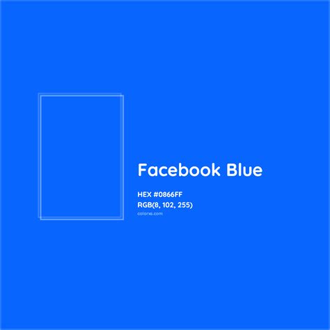 facebook blue colors hex code