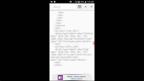 facebook code in html