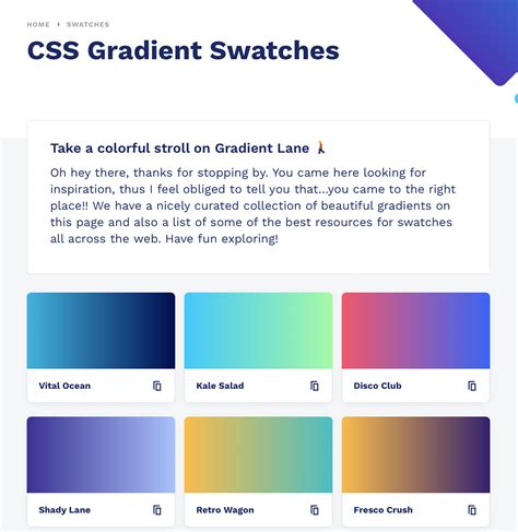facebook gradient color code css