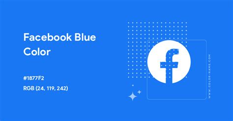 facebook icon blue color code