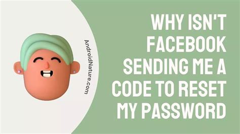 facebook not sending sms code to reset password android