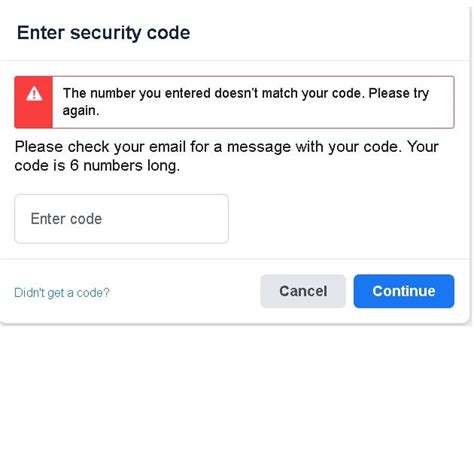 facebook password reset code not working reddit