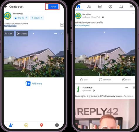 facebook posting