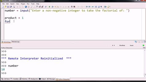 factorial of a number in python w3schools