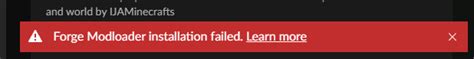 failed downloading forge modloader curseforge
