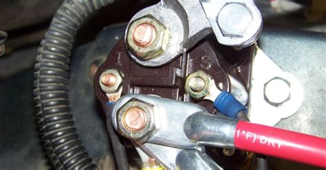 failed starter solenoid sound