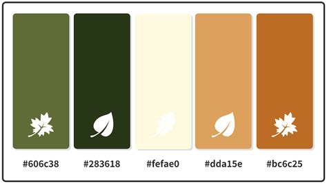 fall green color code
