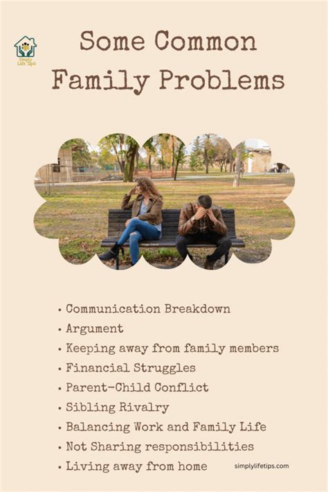 family problems examples