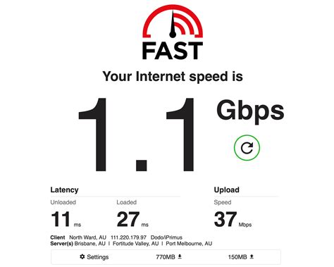 fast result