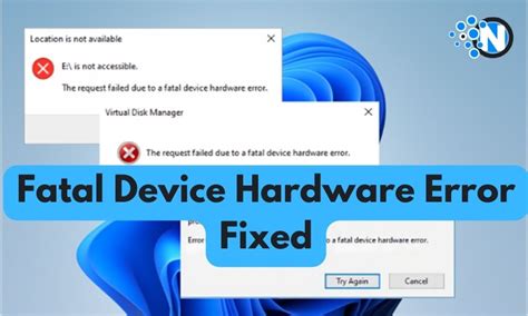 fatal device hardware error reddit