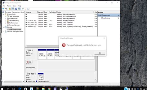 fatal device hardware error wd passport
